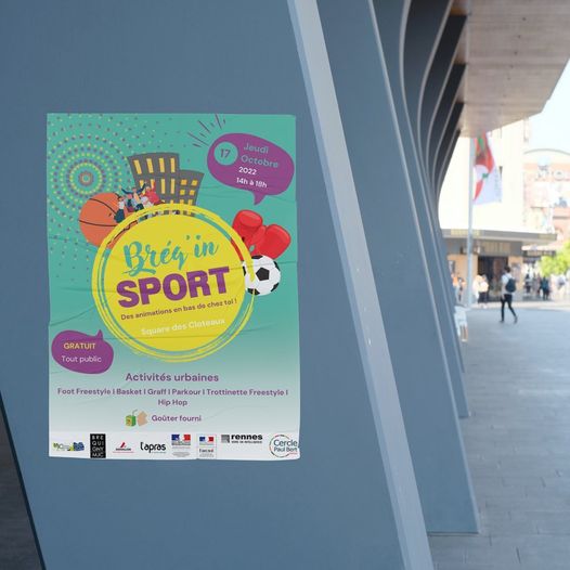 Affiche Breq In sport